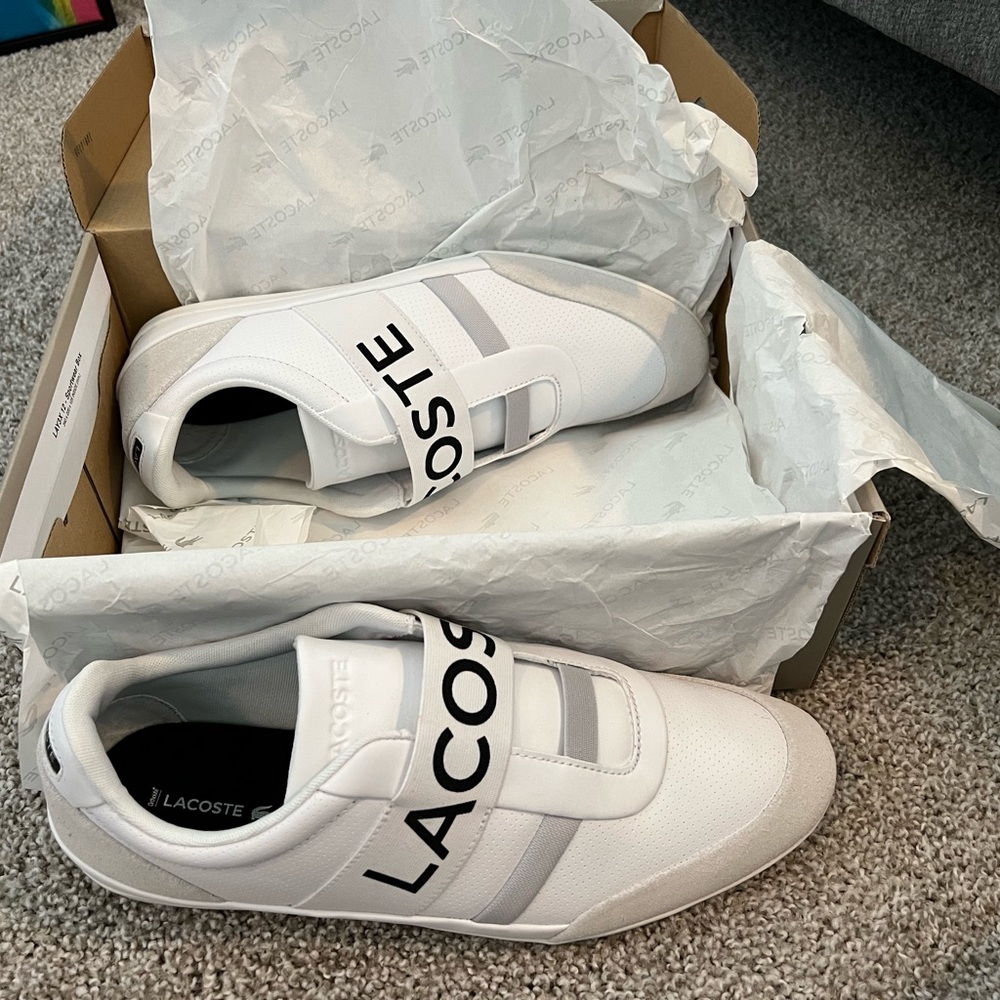 Lacoste Misano Elastic Strap Sneakers